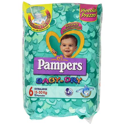 Immagine di Pannolini Baby Dry XL 6 15 pezzi 