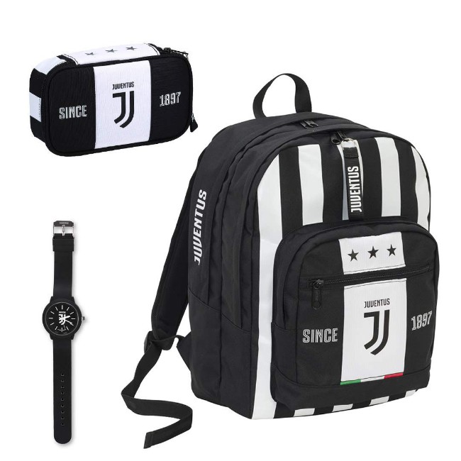 Paniate - Schoolpack Juventus con Gadget Omaggio Seven in offerta