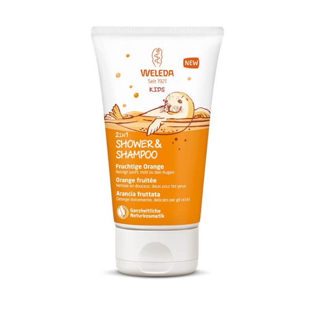 Immagine di Kids Doccia Shampoo 2 in 1 Arancia Fruttata 150ml 