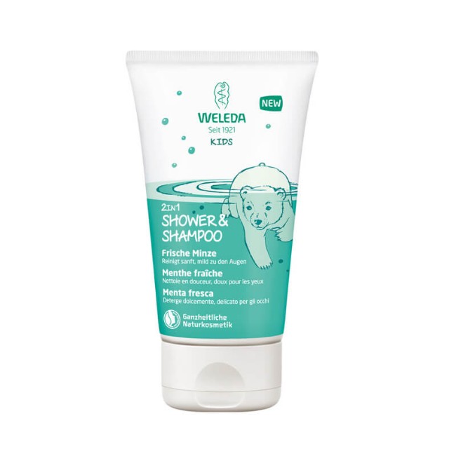 Immagine di Kids Doccia Shampoo 2 in 1 Menta Fresca 150ml 