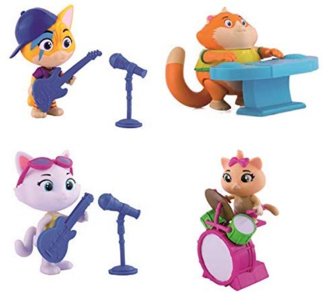 Immagine di 44 Gatti Personaggi Assortiti Alti 8 cm 