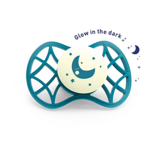 Immagine di Air.55 Cool Succhietto Tettarella Simmetrica 0m+ Glow In The Dark Verde