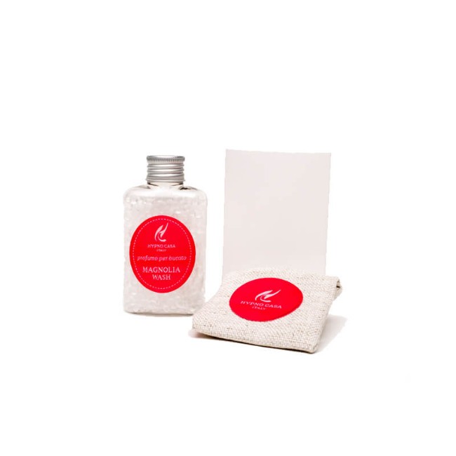 Immagine di Gemme Profumate Magnolia Wash + Sacchetto Tessuto 