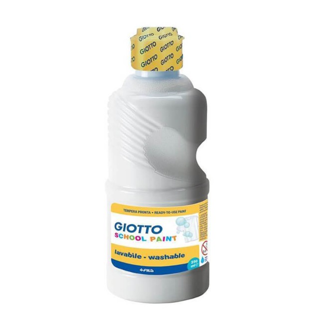Immagine di Tempera Pronta School Paint 250ml Bianco