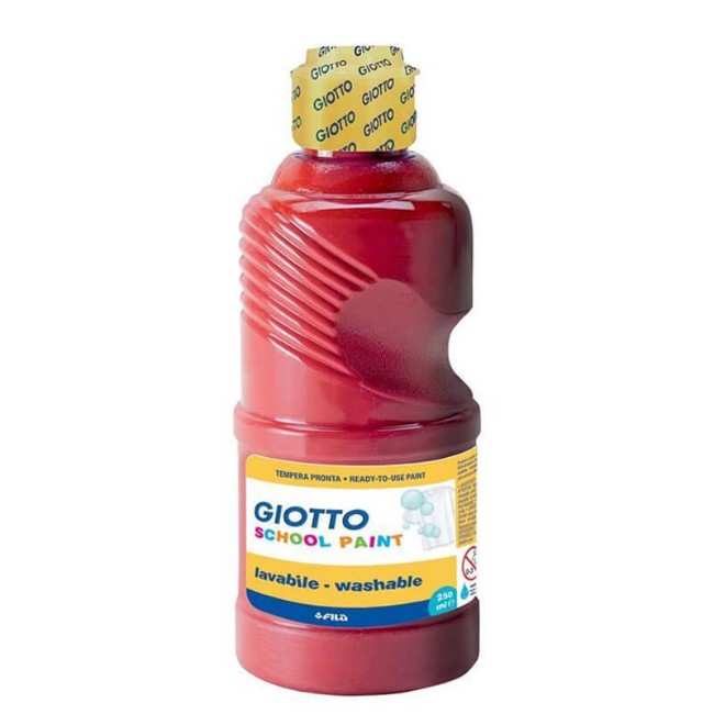 Immagine di Tempera Pronta School Paint 250ml Rosso Scarlatto