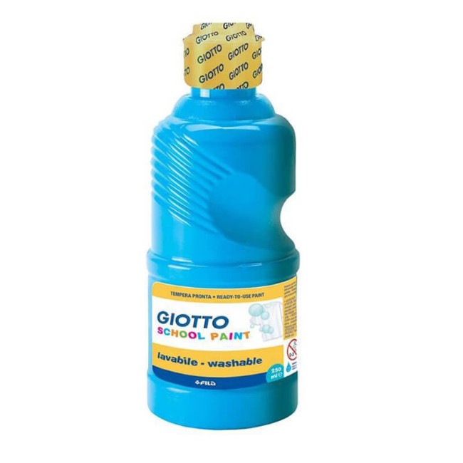 Immagine di Tempera Pronta School Paint 250ml Cyan