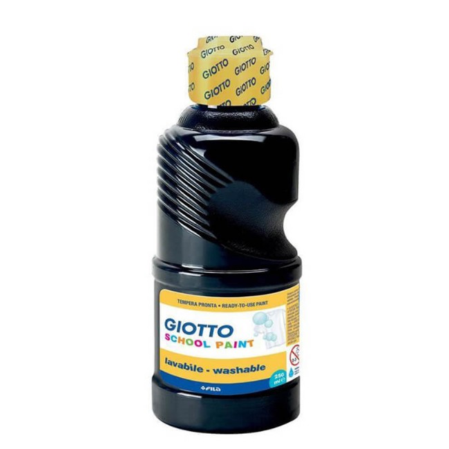 Immagine di Tempera Pronta School Paint 250ml Nero