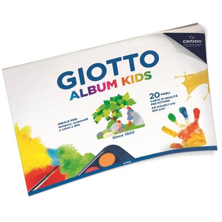 Immagine di Album per Pittura A3 Kids Grana Fine (20 Fogli 200 g/m2) 