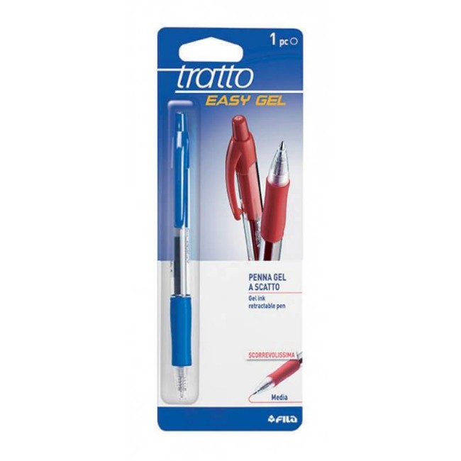 Immagine di Penna a Scatto Easy Gel Blu 