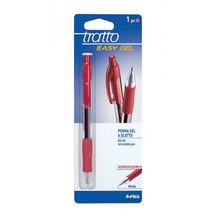 Immagine di Penna a Scatto Easy Gel Rosso 