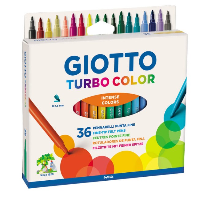 Immagine di 36 Pennarelli Turbo Color 
