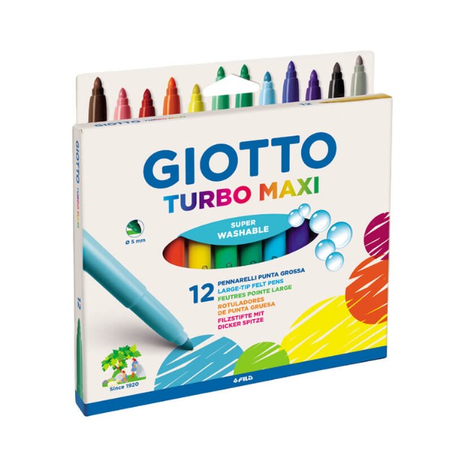 Immagine di 12 Pennarelli Turbo Maxi 