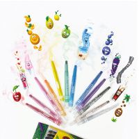 Immagine di 12 Pastelli a Cera Gira&Colora i Profumelli 