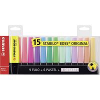 Immagine di Set Scrivania 15 Evidenziatori Boss Original Deskset Limited Edition 