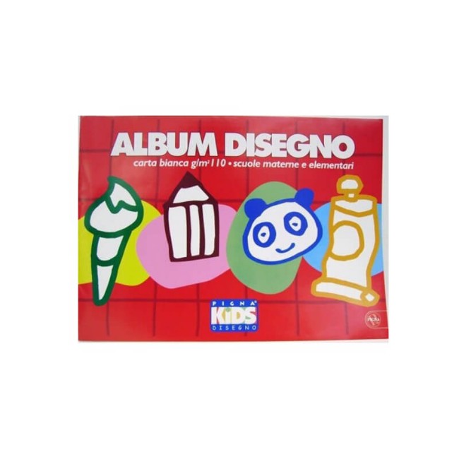 Paniate - Album da Disegno Kids Liscio (24x33 cm 20 Fogli 110 g/m2) Pigna  in offerta da Paniate