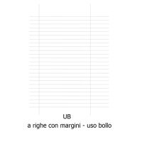 Immagine di Confezione Fogli Protocollo A4 UB (30 Fogli 80 g/m2) 