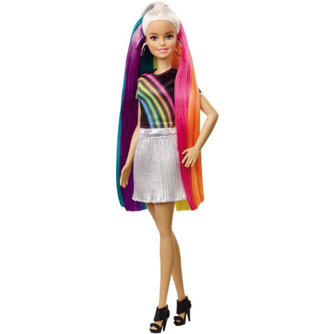 Immagine di Barbie Capelli Arcobaleno 