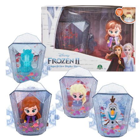 Immagine di Frozen II Whisper & Glow Display House con Personaggio 