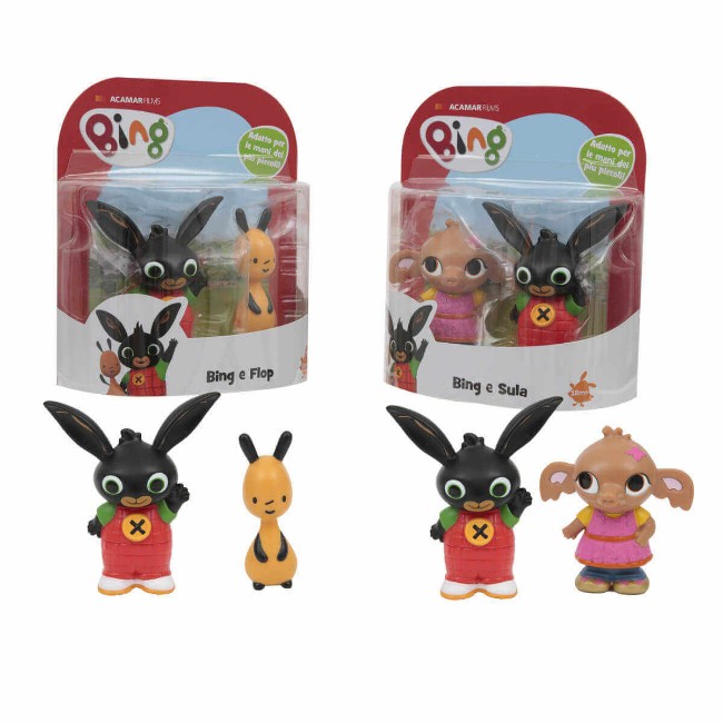 Giochi Preziosi Bing E Flop Giocattoli Paniate Bing Coppia Di