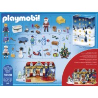 Immagine di Playmobil Calendario dell'Avvento il Negozio dei Giocattoli di Natale 70188 