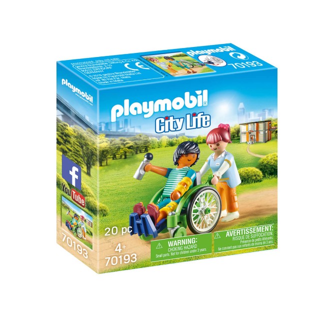 Immagine di City Life: Paziente con Sedia a Rotelle 70193 