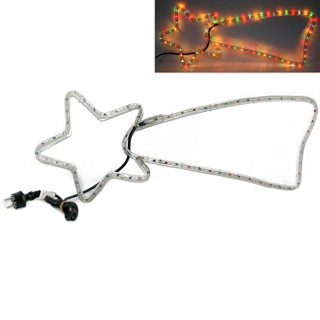 Stella Cometa 66cm Multicolore LED
