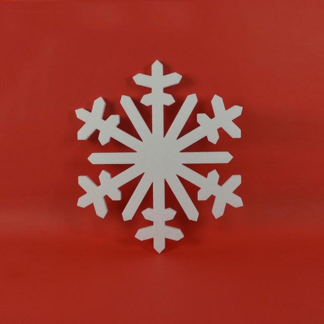 Fiocco di Neve in Polistirolo 40cm 