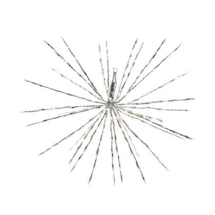 Immagine di Decorazione a LED Twigball 45 cm - Bianco Caldo