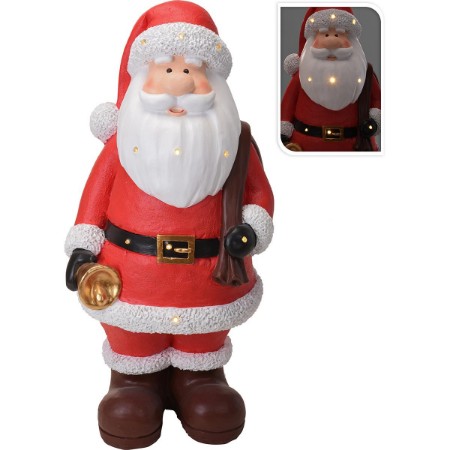 Immagine di Babbo Natale con Luci LED 110 cm