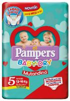 Immagine di Pannolini Mutandina Baby Dry Junior 5 scorta 70 pezzi 