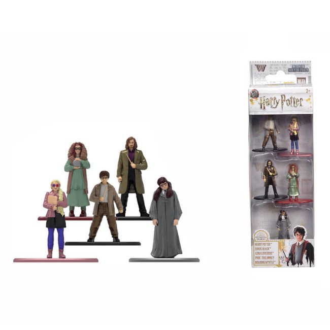 Immagine di Confezione Regalo Harry Potter 5 Personaggi 4cm 