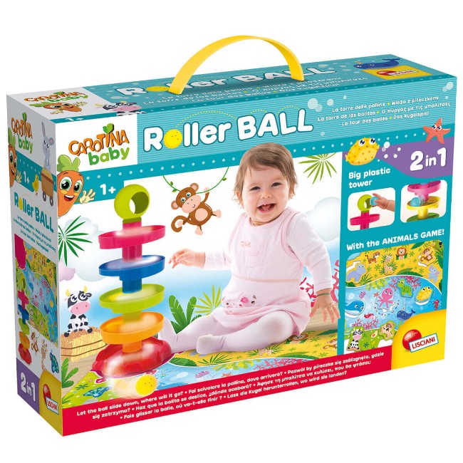 Paniate - Carotina Baby Torre delle Palline 2 in 1 Lisciani Giochi in ...