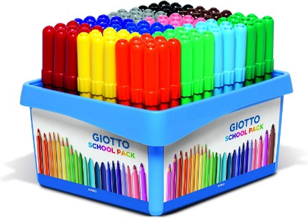 Immagine di Giotto Turbo Maxi Schoolpack 108 pz Colori Assortiti 