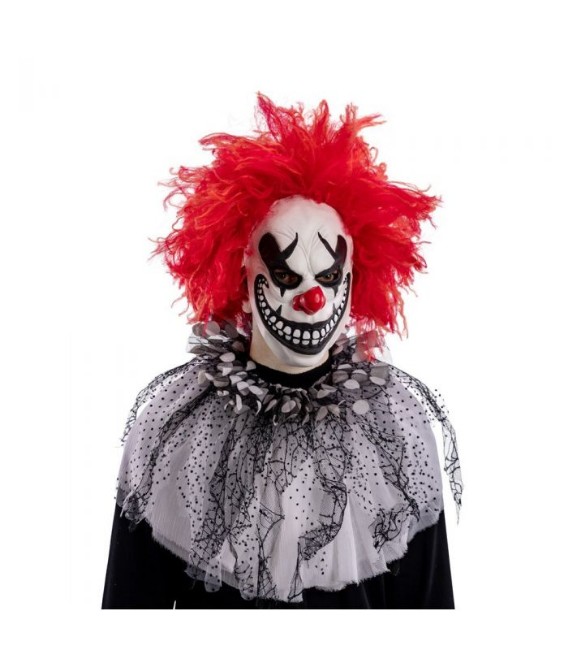 Immagine di Maschera clown sorridente in lattice 