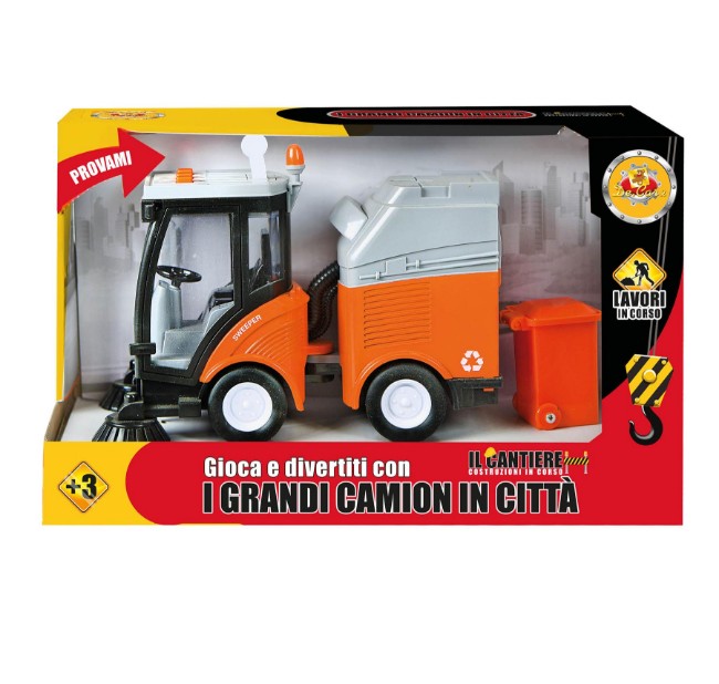 Immagine di Camion Pulisci Strade con Luci e Suoni 
