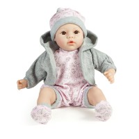 Immagine di DeCar Baby Coccole Real Born Bambola Realistica 48cm