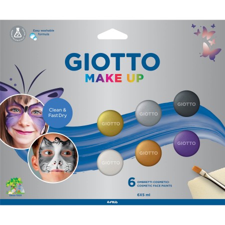 Immagine di Set 6 Giotto Make Up Ombretti Metallici 
