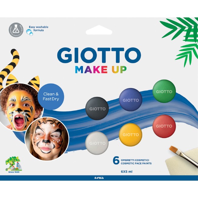 Immagine di Set 6 Giotto Make Up Ombretti Classici 