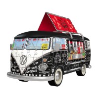 Immagine di 3D Puzzle Camper Volkswagen T1 Food Truck 162 Pezzi 