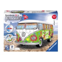 Immagine di 3D Puzzle Camper Volkswagen T1 Hippie 162 Pezzi 