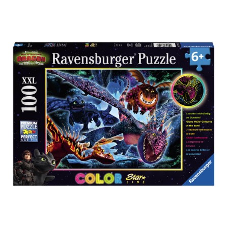 Immagine di Puzzle Dragon The Hidden World 100 Pezzi XXL 