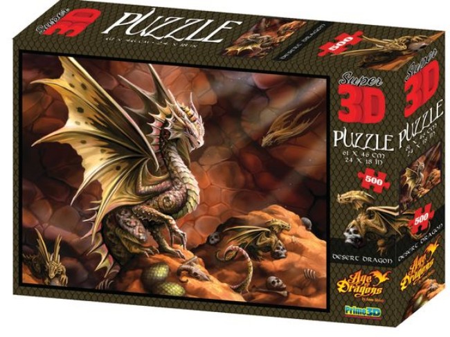 Immagine di Puzzle 3D Desert Dragon 500Pz 