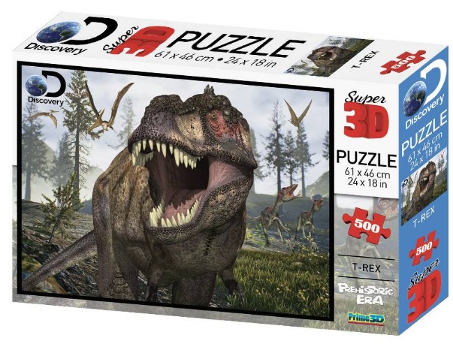 Immagine di Puzzle 3D T-REX Landscape 500Pz 