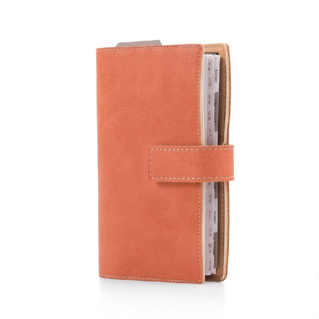 Immagine di Organizer Medium Slim Cuir Ecopelle 9,5 x 17 cm Arancio