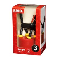 Immagine di Brio 31912 Cane in Legno con Movimento a Pressione