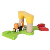 Immagine di Brio My First Railway 33706 Blocco con Tunnel e Vagone Sonaglio - 7 Pezzi