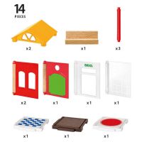 Immagine di Brio World 33942 Pacchetto Espansione Casa e Villaggio - 14 Pezzi