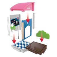 Immagine di Brio World 33944 Gelateria in Legno FSC con Personaggi
