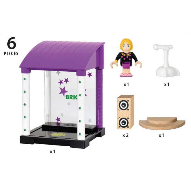 Immagine di Brio World 33945 Palcoscenico Cantanti con Luci e Suoni
