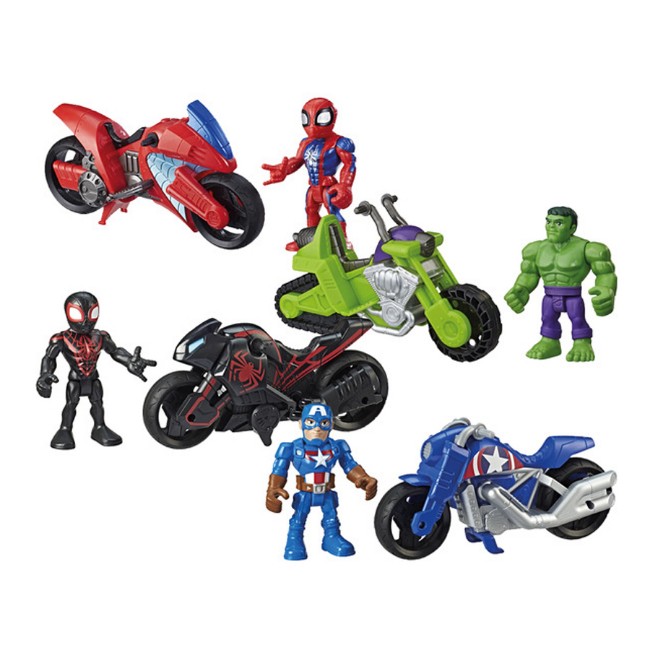 Immagine di Avengers Mini Mighties Motorcycle 